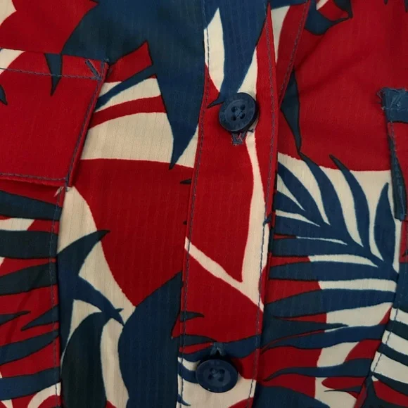 NWT! Reel Legends Womens Sleeveless Mariner Print
Red, White & Blue Dress Size M - Picture 6 of 15